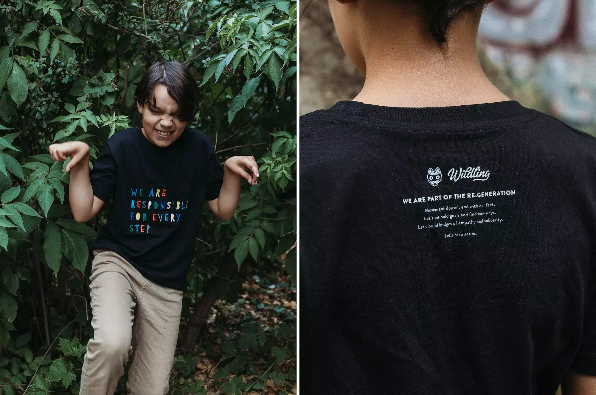 Wildling Shoes "WE ARE" T-Shirt, Kids